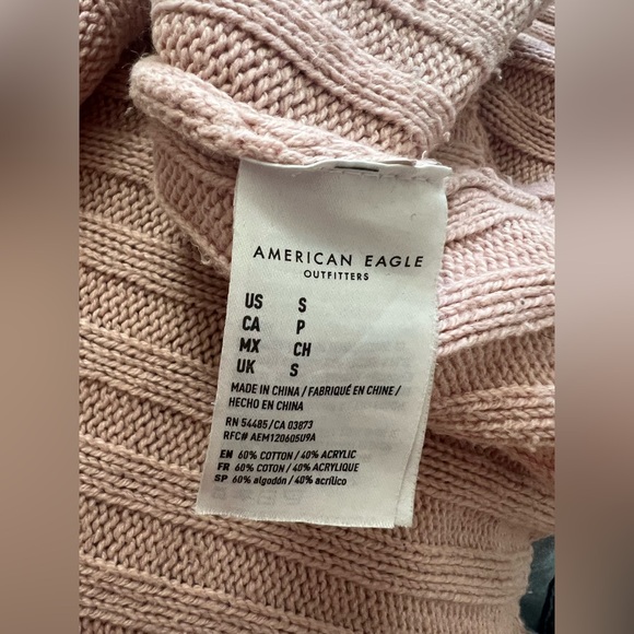 American Eagle Outfitters Soft Pink Knit Sweater - Picture 5 of 10
